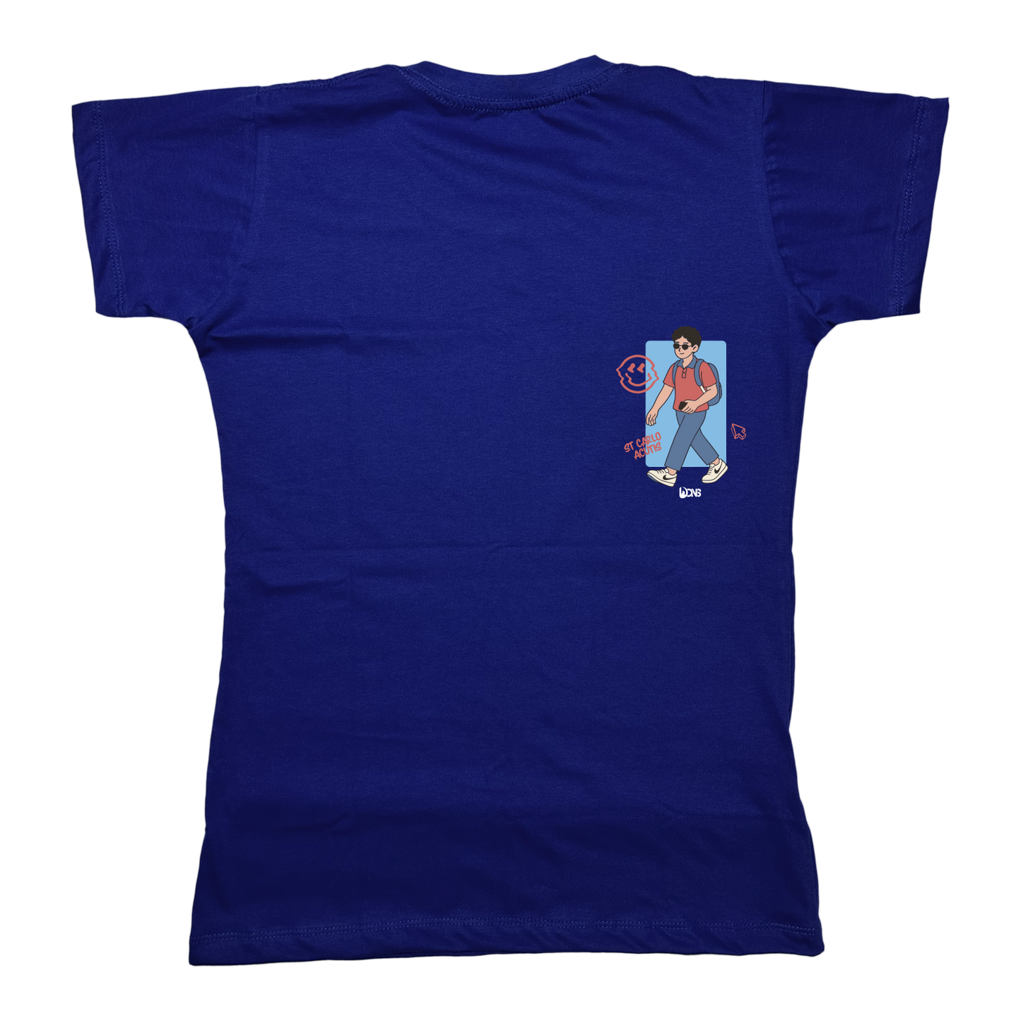 Women’s Fitted Tee Acutis 'Not me but God' - Preto ref 3252
