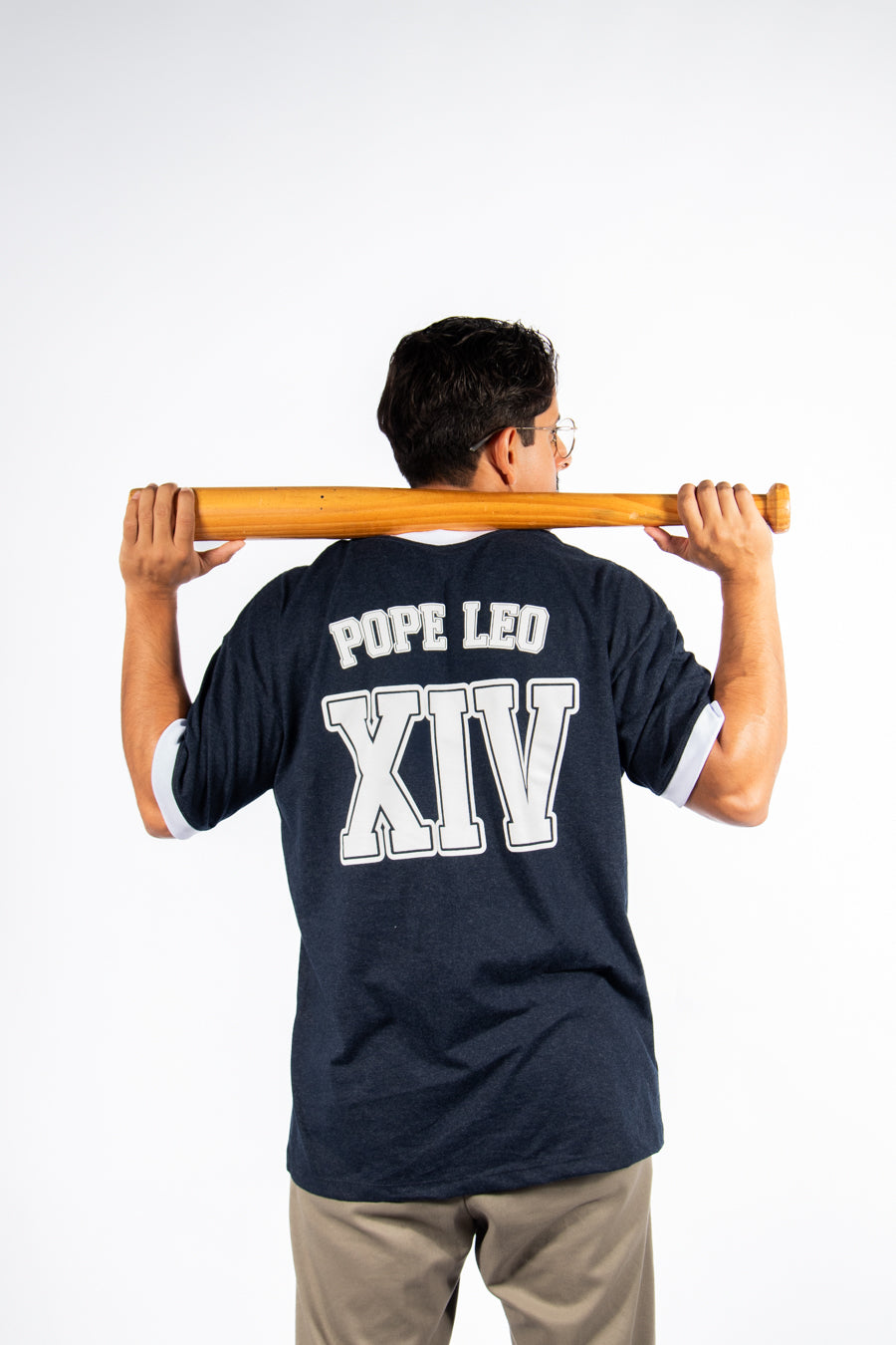 Pope Leo XIV Baseball Tee