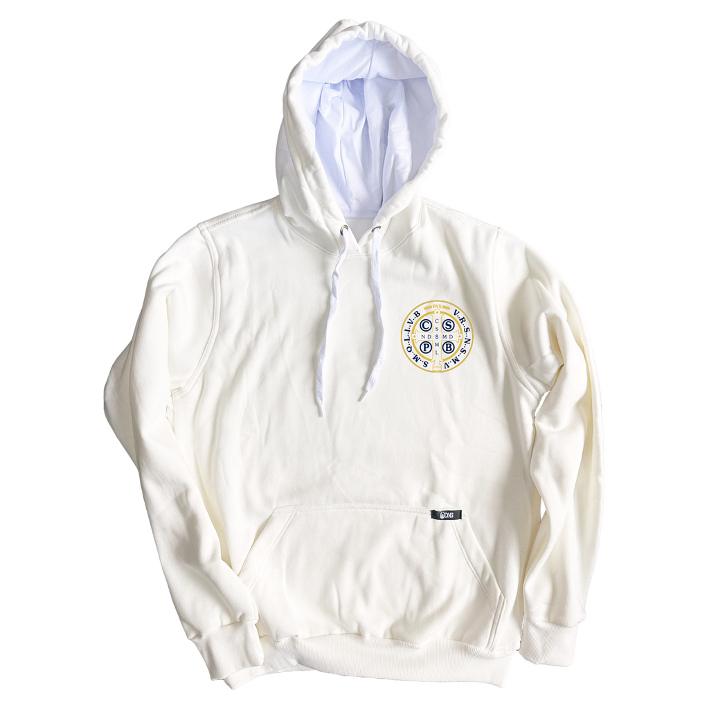 Moletom Medalhão São Bento - Off White ref 3226